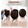 image:image20PCS Spiral Hair Pins Spin Pins Spiral Bobby Pins for Girls Women and Kids NonScratch Round Clip amp Bun Twist Stylish Bun Bobby Pins Premium Spin Pins for Hair BlackBrown