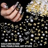 image:imageFAMDAMEI 24 Grid Nail Charms Nail Art Kit with Multi Shapes Bedazzling Gems for Nails Flatback AB Nail Rhinestones Nail Pearls Y2K Cute Nail Charms 3D Hawaii Flowers Nail Jewels for Nail Designyellow pink fruitgold red heartcolorful lolipop flower