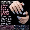image:imageFAMDAMEI 24 Grid Nail Charms Nail Art Kit with Multi Shapes Bedazzling Gems for Nails Flatback AB Nail Rhinestones Nail Pearls Y2K Cute Nail Charms 3D Hawaii Flowers Nail Jewels for Nail Designwhite pink flowercolorful bowsequinclear pearl