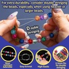image:imageFANDAMEI 05mm Elastic Bracelets Strings Cord Elastic Crystal Stretch Bead Cord for Jewelry Making Clear Stretchy Elastic String Cord for Beading Transparent Thread for Bracelet Necklace MakingC05mm