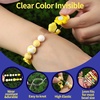 image:imageFANDAMEI 05mm Elastic Bracelets Strings Cord Elastic Crystal Stretch Bead Cord for Jewelry Making Clear Stretchy Elastic String Cord for Beading Transparent Thread for Bracelet Necklace MakingA1mm