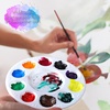image:imageFANDAMEI 20PCS Paint Palette Paint Tray Palette Round Paint Trays1