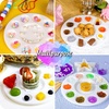 image:imageFANDAMEI 20PCS Paint Palette Paint Tray Palette Round Paint Trays1