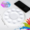 image:imageFANDAMEI 20PCS Paint Palette Paint Tray Palette Round Paint Trays1