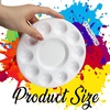 image:imageFANDAMEI 20PCS Paint Palette Paint Tray Palette Round Paint Trays20