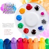 image:imageFANDAMEI 20PCS Paint Palette Paint Tray Palette Round Paint Trays4