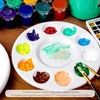image:imageFANDAMEI 20PCS Paint Palette Paint Tray Palette Round Paint Trays4