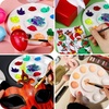 image:imageFANDAMEI 20PCS Paint Palette Paint Tray Palette Round Paint Trays4