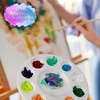image:imageFANDAMEI 20PCS Paint Palette Paint Tray Palette Round Paint Trays6
