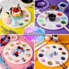 image:imageFANDAMEI 20PCS Paint Palette Paint Tray Palette Round Paint Trays6