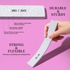 image:imageFANDAMEI 24PCS 8080 Grit Nail File Nail Files Kit Double Sided Emery Boards for Nails Professional Nail File for Natural Acrylic Nails Rectangular Manicure Nail Files Set Coarse Grit 8080Pink