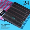 image:imageFANDAMEI 24PCS 8080 Grit Nail File Nail Files Kit Double Sided Emery Boards for Nails Professional Nail File for Natural Acrylic Nails Rectangular Manicure Nail Files Set Coarse Grit 8080Black
