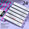 image:imageFANDAMEI 24PCS 8080 Grit Nail File Nail Files Kit Double Sided Emery Boards for Nails Professional Nail File for Natural Acrylic Nails Rectangular Manicure Nail Files Set Coarse Grit 8080Blue