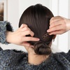 image:imageFANDAMEI 50PC Spiral Hair Pins Set Spin Pins Spiral Bobby Pins for Girls Women and Kids NonScratch Round Clip amp Bun Twist Stylish Bun Bobby Pins Premium Spin Pins for Hair BrownBrown