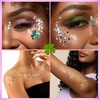 image:imageFANDAMEI Body Glitter Gel 6 Color Glitter Makeup Face Paint for BodyampFaceampHair Rave Festival Mermaid Halloween Concert Hair Glitter for Kids amp Women