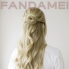 image:imageFANDAMEI Donut Hair Bun Makers Set of 4 for Kids 4 Extra Small Ballet Buns Elastic Hair Ties and Hair Pins Light BrownGold