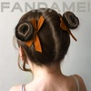 image:imageFANDAMEI Donut Hair Bun Makers Set of 4 for Kids 4 Extra Small Ballet Buns Elastic Hair Ties and Hair Pins Light BrownLight Brown