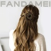image:imageFANDAMEI Donut Hair Bun Makers Set of 4 for Kids 4 Extra Small Ballet Buns Elastic Hair Ties and Hair Pins Light BrownLight Brown