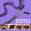image:imageFANDAMEI Eyebrow Scissors Eyebrow Kit Eyebrow Tweezers for Women Eyebrow Razor Eyebrow Brush Eyebrow Kit for Men with Leather Case Eyebrow Scissors for Women Facial Hair Ingrown Hair RemovalPurple