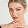 image:imageFANDAMEI Face Glitter Body Glitter for Women 2PCS 8 Colors Glitter Gel for Face Hair Glitter for Kids Fairy Rave Mermaid Makeuporangegreenvioletpinkgoldwhitepurpleblue