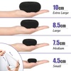 image:imageFANDAMEI Hair Accessory Set 20 Invisible Nets 4 Donut Makers 5 Elastics 20 Bobby Pins BrownBlack