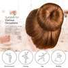 image:imageFANDAMEI Hair Accessory Set 20 Invisible Nets 4 Donut Makers 5 Elastics 20 Bobby Pins BrownBrown
