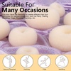 image:imageFANDAMEI Hair Bun Maker Set 8 PCS Hair Donuts for Buns 2 Extralarge2 Large2 Medium and 2 Small 40 PCS Bobby Pins 5 PCS Hair Elastic Ties BlackBun Maker  BlackGold