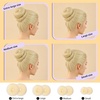 image:imageFANDAMEI Hair Bun Maker Set 8 PCS Hair Donuts for Buns 2 Extralarge2 Large2 Medium and 2 Small 40 PCS Bobby Pins 5 PCS Hair Elastic Ties BlackBun Maker  BlackGold