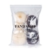 image:imageFANDAMEI Hair Donut Bun Makers Set  4 Dark Brown amp 4 Beige 2 ExtraLarge 2 Large 2 Medium 2 Small 5 Elastic Bands 20 Hair Pins