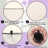 image:imageFANDAMEI Hair Net for Kids Invisible Hair Nets 20PCS with U Shaped Bobby Pins 40PCS30cm Hair Nets for Buns Bun Hair Nets for Ballet Girls Hair Accessories Set for Hair StylingWomenGirlsBrownBlack
