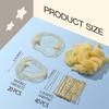 image:imageFANDAMEI Hair Net for Kids Invisible Hair Nets 20PCS with U Shaped Bobby Pins 40PCS30cm Hair Nets for Buns Bun Hair Nets for Ballet Girls Hair Accessories Set for Hair StylingWomenGirlsBrownGold