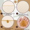 image:imageFANDAMEI Hair Net for Kids Invisible Hair Nets 20PCS with U Shaped Bobby Pins 40PCS30cm Hair Nets for Buns Bun Hair Nets for Ballet Girls Hair Accessories Set for Hair StylingWomenGirlsBrownLight Brown