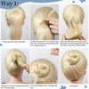 image:imageFANDAMEI Hair Net for Kids Invisible Hair Nets 20PCS with U Shaped Bobby Pins 40PCS30cm Hair Nets for Buns Bun Hair Nets for Ballet Girls Hair Accessories Set for Hair StylingWomenGirlsBrownGold