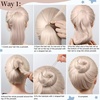 image:imageFANDAMEI Hair Net for Kids Invisible Hair Nets 20PCS with U Shaped Bobby Pins 40PCS30cm Hair Nets for Buns Bun Hair Nets for Ballet Girls Hair Accessories Set for Hair StylingWomenGirlsBrownTan Brown