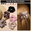 image:imageFANDAMEI Hair Ties Kit for Women Velvet Scrunchies Elastic Rubber Bands Seamless Hair Ties Hair Clips Bobby Pins U Shaped Hair Pins for Styling Hair Accessories Kit