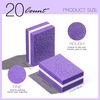 image:imageFANDAMEI Mini Nail Buffers and Files 20 Count Mini Sponge Nail Buffer Block 1PCS 100180 Nail File and 1PCS 10004000 Nail Polishing Buffer Professional Nail Buffer File Tools Kit for Nail Care