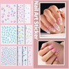 image:imageFANDAMEI Nail Art Brushes Set Nail Art Kits 3D Nail Charms Nail Design Tools Kit Nail Set for Beginners Nail Dotting Tool Nail RhinestonesChrome Nail PowderNail Stickers Nail Art Decoration KitPink
