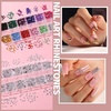 image:imageFANDAMEI Nail Art Brushes Set Nail Art Kits 3D Nail Charms Nail Design Tools Kit Nail Set for Beginners Nail Dotting Tool Nail RhinestonesChrome Nail PowderNail Stickers Nail Art Decoration KitPink