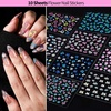image:imageFANDAMEI Nail Art Kit 54 Pcs Nail Tool Set with 6Color Nail Polish 20 PCS Nail Art Brushes 2 Box False Nail Tips 6 Jar Chrome Nail Powder 4 Box Nail Charms 10 Sheet Nail Stickers for Beginners