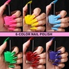 image:imageFANDAMEI Nail Art Kit 54 Pcs Nail Tool Set with 6Color Nail Polish 20 PCS Nail Art Brushes 2 Box False Nail Tips 6 Jar Chrome Nail Powder 4 Box Nail Charms 10 Sheet Nail Stickers for Beginners
