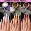image:imageFANDAMEI Nail Art Kit 54 Pcs Nail Tool Set with 6Color Nail Polish 20 PCS Nail Art Brushes 2 Box False Nail Tips 6 Jar Chrome Nail Powder 4 Box Nail Charms 10 Sheet Nail Stickers for Beginners