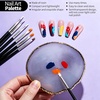 image:imageFANDAMEI Nail Art Kit With Nail Stand Nail Art Tools Nail Design Tools Nail Brush Nail Holder For Painting Nails Nail Art Brushes Nail Dotting Tool Nail Tools For Nail Art WhiteBlack
