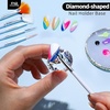 image:imageFANDAMEI Nail Art Kit With Nail Stand Nail Art Tools Nail Design Tools Nail Brush Nail Holder For Painting Nails Nail Art Brushes Nail Dotting Tool Nail Tools For Nail Art WhiteWhite