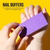 image:imageFANDAMEI Nail Buffers and Files  Professional Nail Care Kit with Rectangular Buffer Blocks 100180 amp 10004000 Grit Files