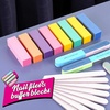 image:imageFANDAMEI Nail Buffers and Files 8PCS Colorful Nail Buffer Block 8PCS Blue Nail File 2PCS 7 Way Nail File amp 2PCS Nail Polishing Buffer Professional Nail Care Tools KitPurple