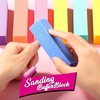 image:imageFANDAMEI Nail Buffers and Files 8PCS Colorful Nail Buffer Block 8PCS Blue Nail File 2PCS 7 Way Nail File amp 2PCS Nail Polishing Buffer Professional Nail Care Tools KitPurple