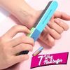 image:imageFANDAMEI Nail Buffers and Files 8PCS Colorful Nail Buffer Block 8PCS Blue Nail File 2PCS 7 Way Nail File amp 2PCS Nail Polishing Buffer Professional Nail Care Tools KitPurple