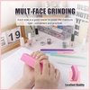 image:imageFANDAMEI Nail Buffers and Files 8PCS Colorful Nail Buffer Block 8PCS Blue Nail File 2PCS 7 Way Nail File amp 2PCS Nail Polishing Buffer Professional Nail Care Tools KitBlue