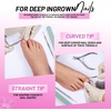 image:imageFANDAMEI Nail Care Kit Nail Buffers and Files Nail Cuticle Tools Kit Nail Manicure Tools Finger Nail File Set Nail Buffer Block Nail Cuticle Nippers Ingrown Toenail Tools Nail Care Tool KitPink