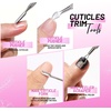 image:imageFANDAMEI Nail Care Kit Nail Buffers and Files Nail Cuticle Tools Kit Nail Manicure Tools Finger Nail File Set Nail Buffer Block Nail Cuticle Nippers Ingrown Toenail Tools Nail Care Tool KitPink
